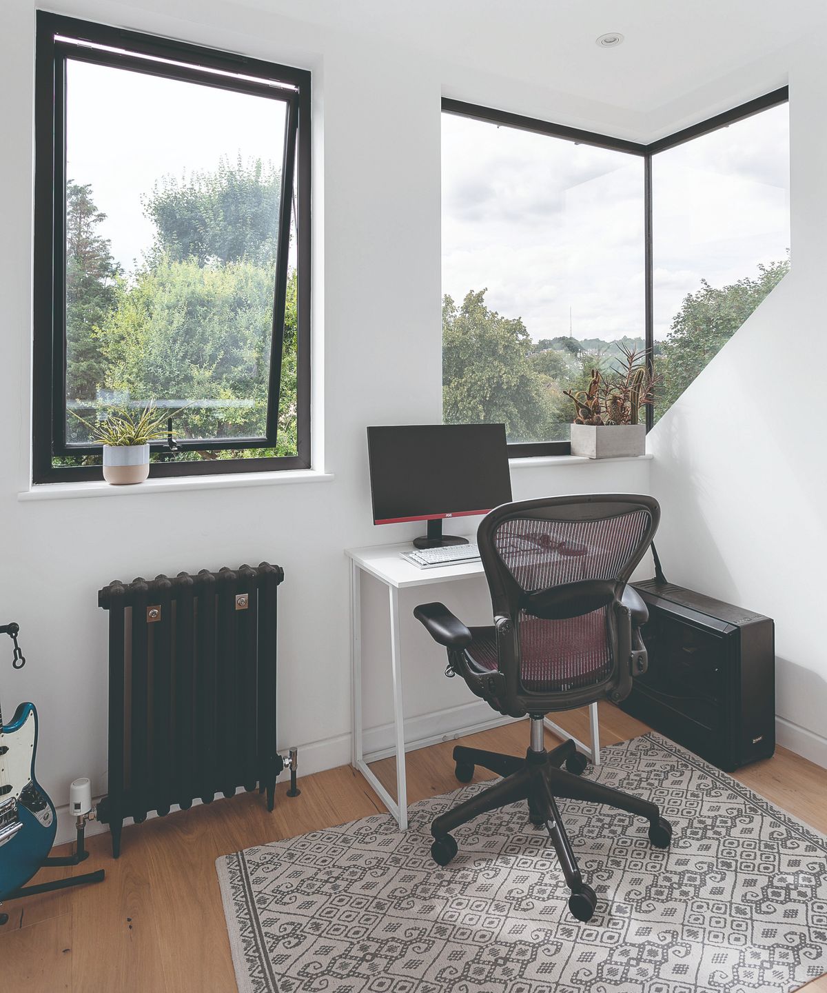 Inside the study