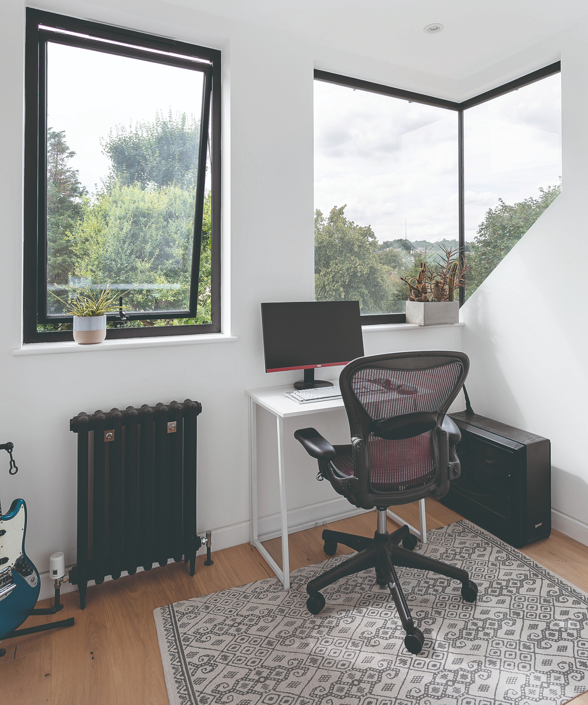 Inside the study
