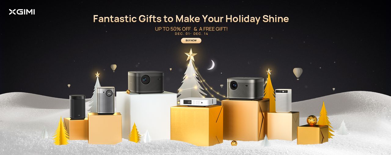 XGIMI Christmas gift projector deals