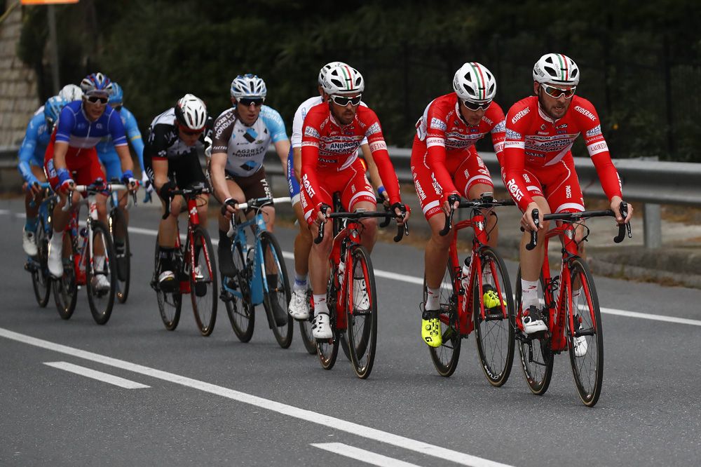 Androni Giocattoli had strength in numbers