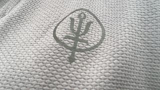 ThruDark Oryon Delta long-sleeved t-shirt: ThruDark's trident insignia