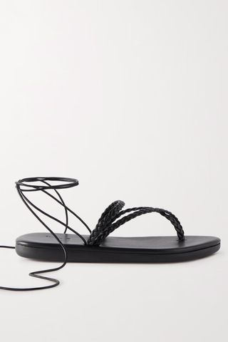 Plage Braided Leather Sandals