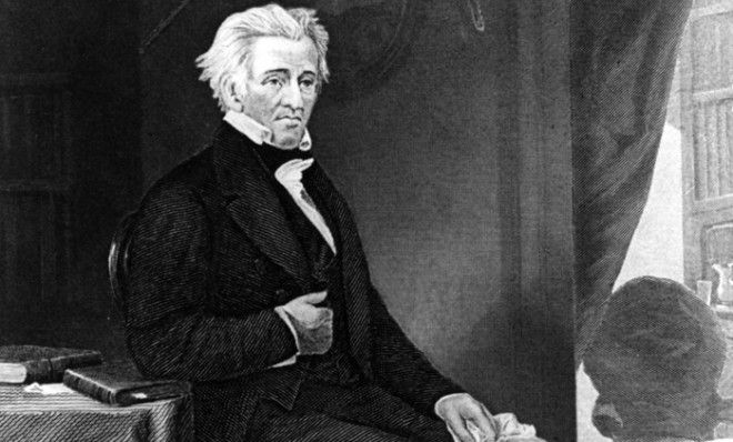 President Andrew Jackson circa 1830