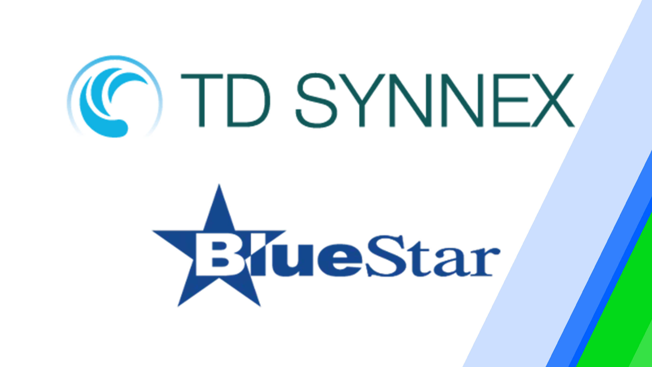 TD SYNNEX and BlueStar logos
