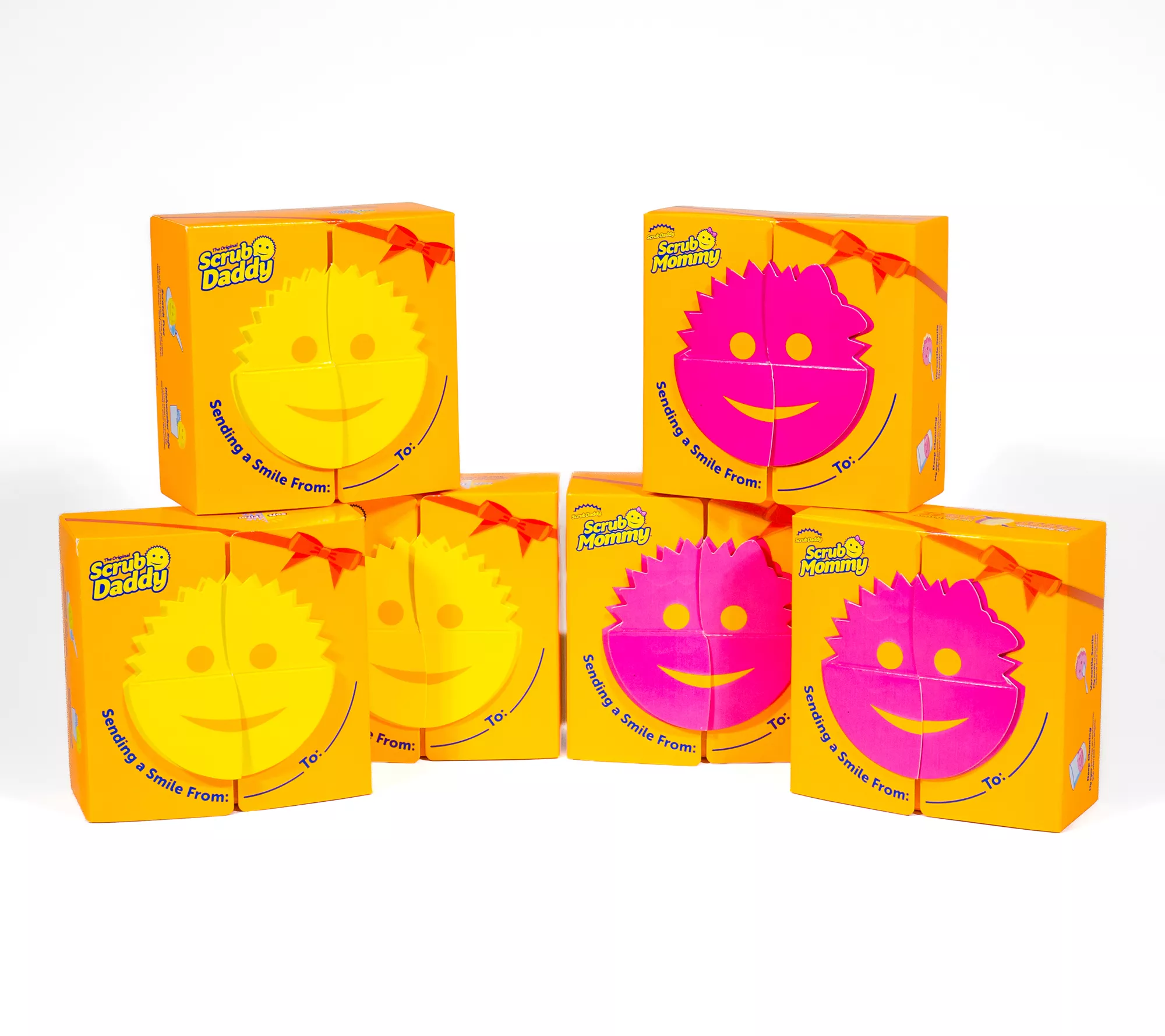 Scrub Daddy &amp;amp; Scrub Mommy 6pc Individual Sponges in Gift Boxes