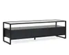 Dunelm Dillon Black Extra Wide TV Stand