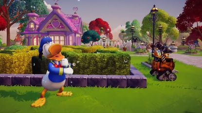 Disney Dreamlight Valley Donald and WALL.E