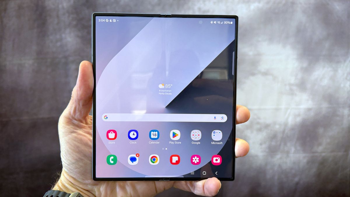 The Samsung Galaxy Z Fold 7 could have a huge screen with tiny bezels