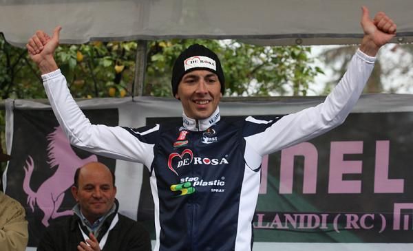 Matteo Montaguti (De Rosa-Stac Plastic) won stage 1 of the Calabria race