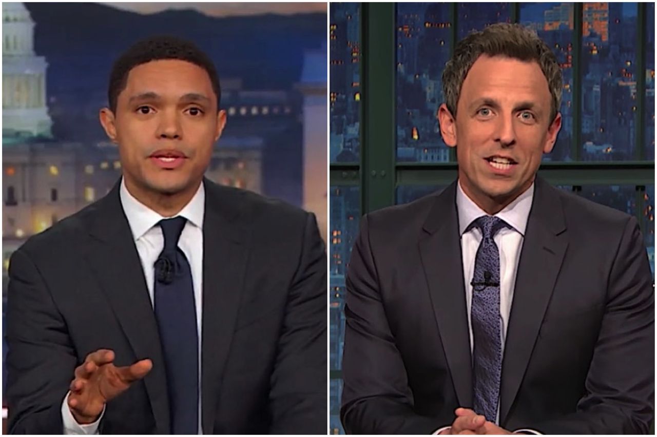 Trevor Noah and Seth Meyers on Roy Moore