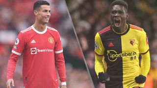 Cristiano Ronaldo of Manchester United and Ismaila Sarr of Watford could both feature in the Manchester United vs Watford live stream