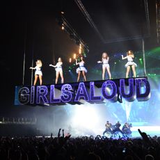 Girls Aloud performing