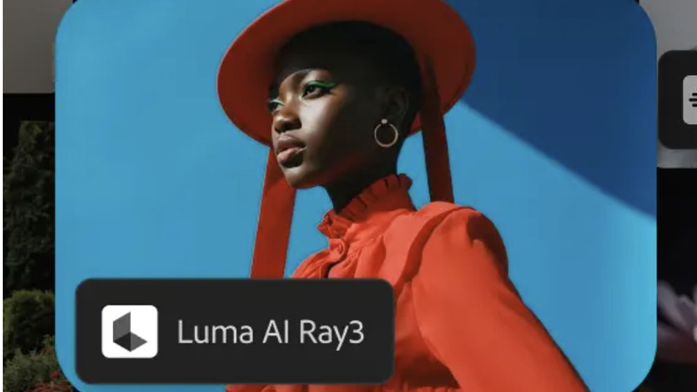 An image from an AI-generated video generated by Luma AI in Adobe Firefly