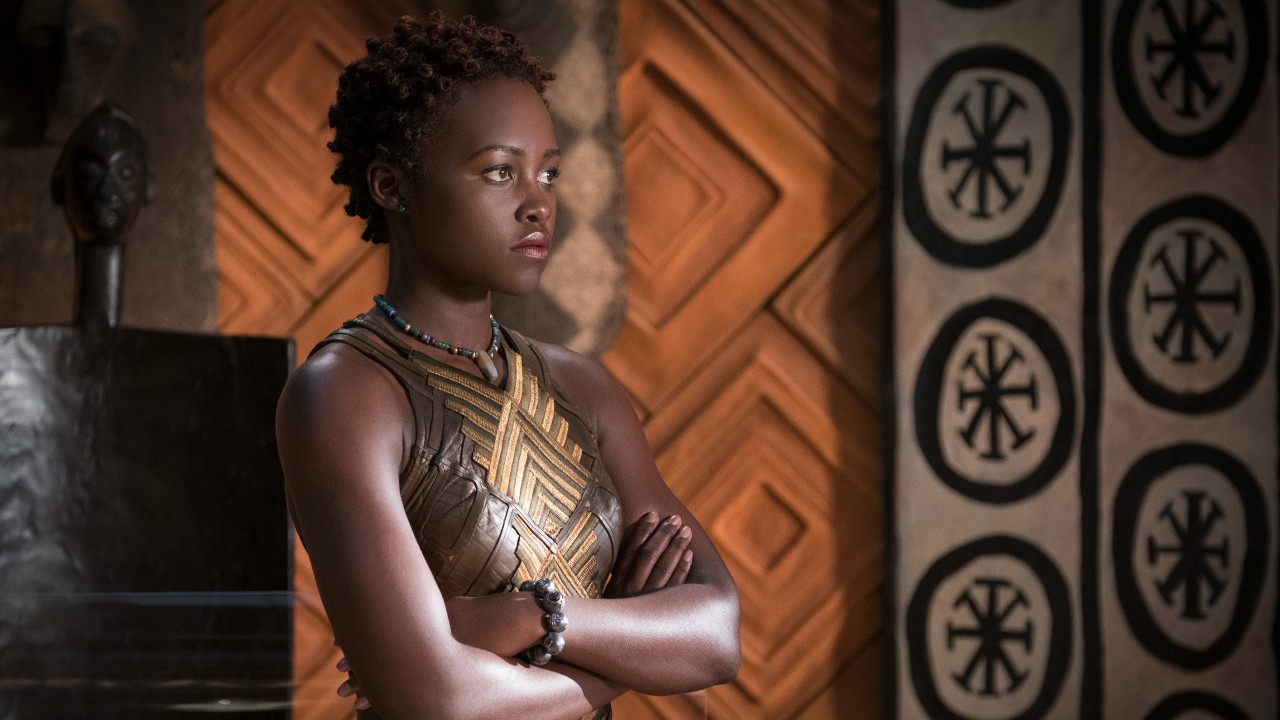 Lupita Nyong'o Black Panther film still