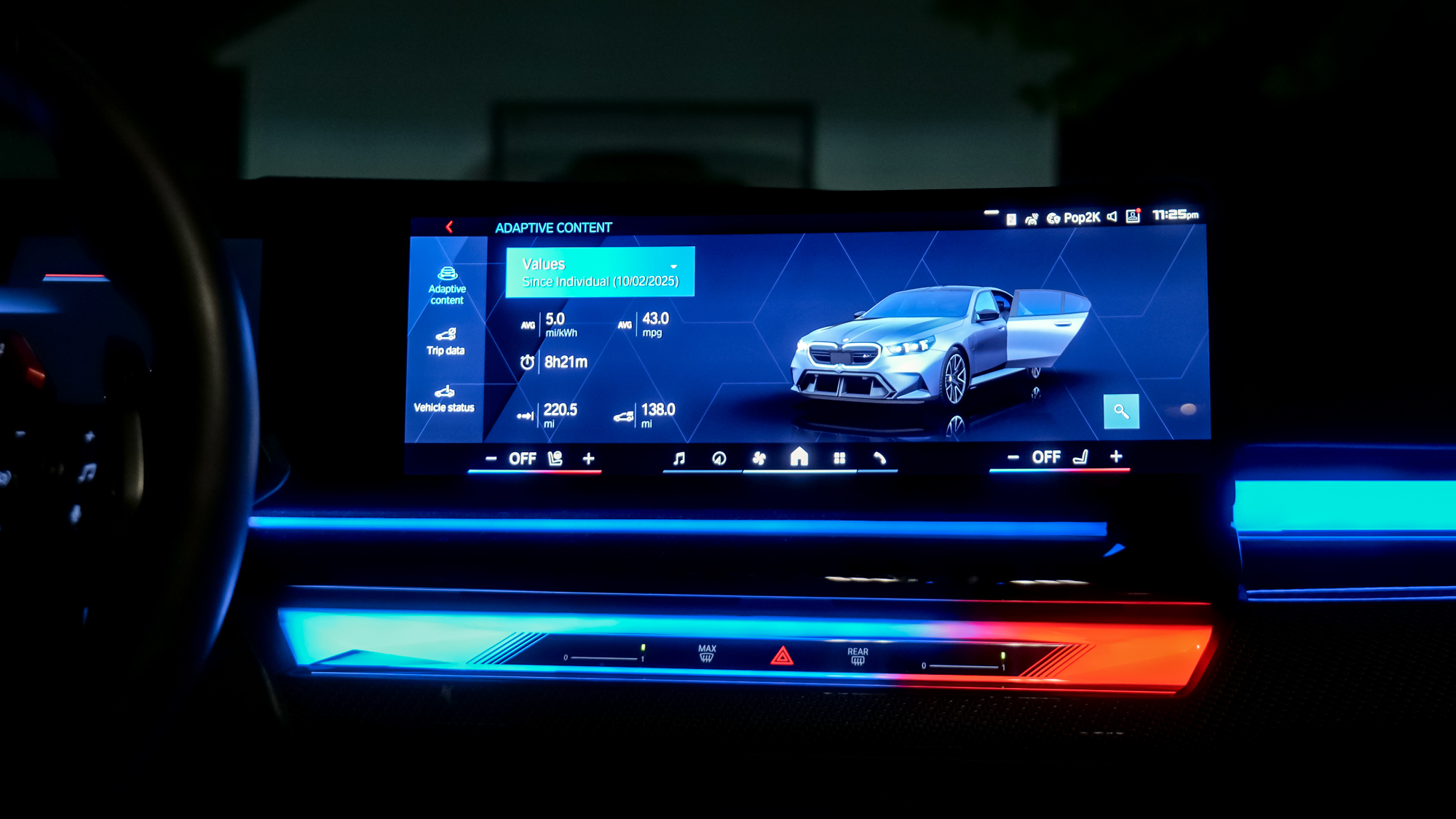 2025 BMW M5 test drive.