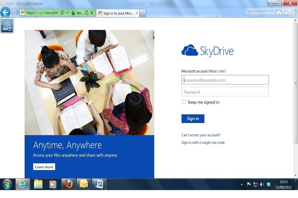 Microsoft Skydrive