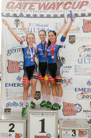 Samantha Schneider and ISCorp sweep the podium Day 3 Gateway Cup