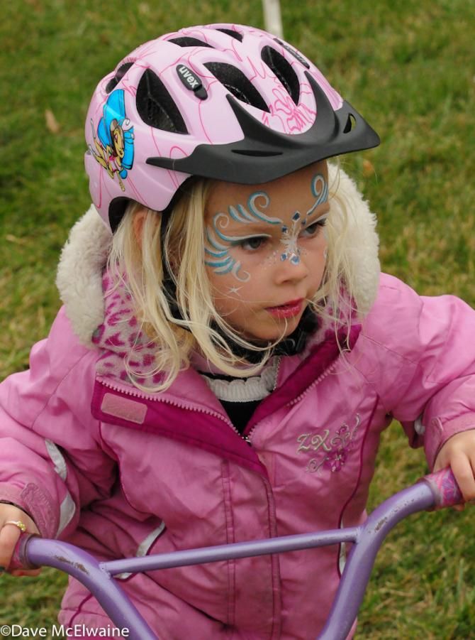 The Kids Race was well attended
