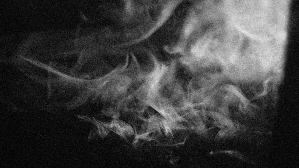 How to get rid of smoke smells in your home: Image shows smoke inside