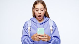 Shocked iPhone