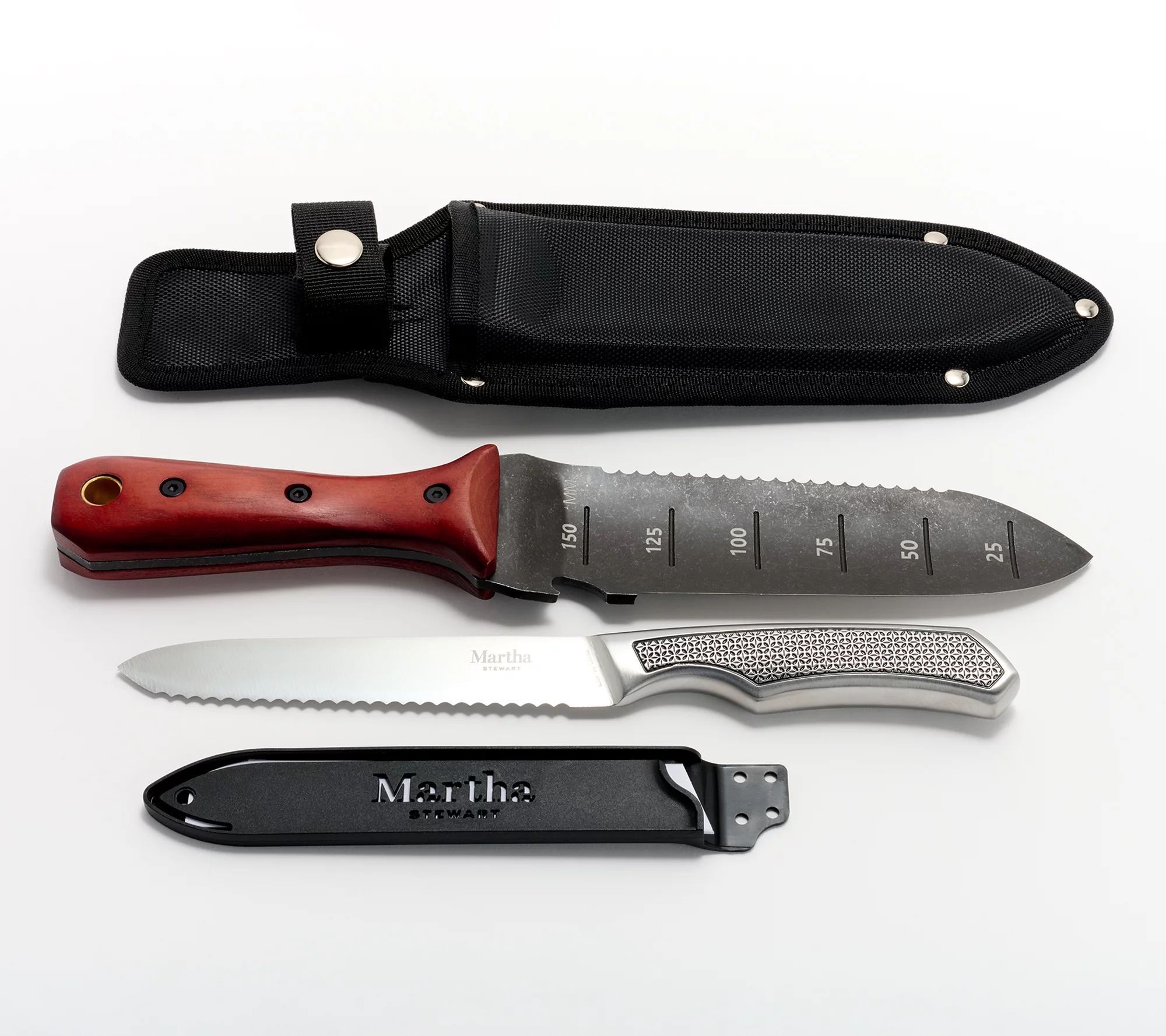 Martha Stewart Hori Hori and Serrated Knife Garden Cutting Tool Set