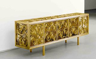 The 'Fitas' buffet in brass.