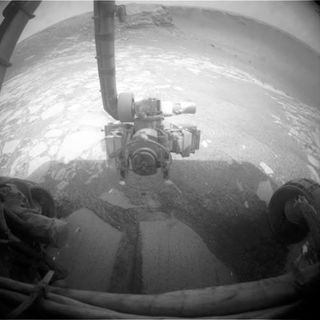 Opportunity Dives into Mars Crater