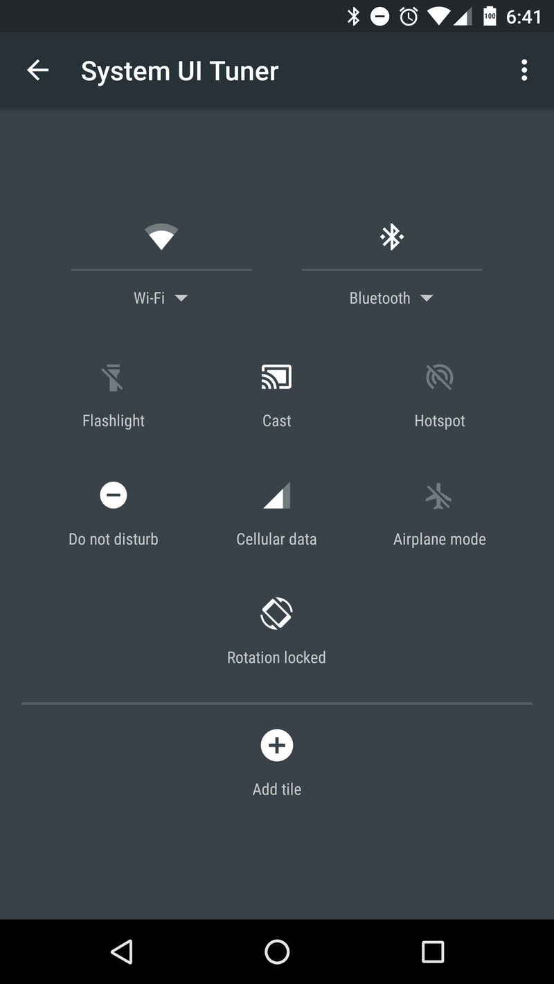 Inside Marshmallow The System UI Tuner Android Central