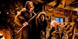 Kurt Russell, Jennifer Jason Leigh and Bruce Dern in The Hateful Eight