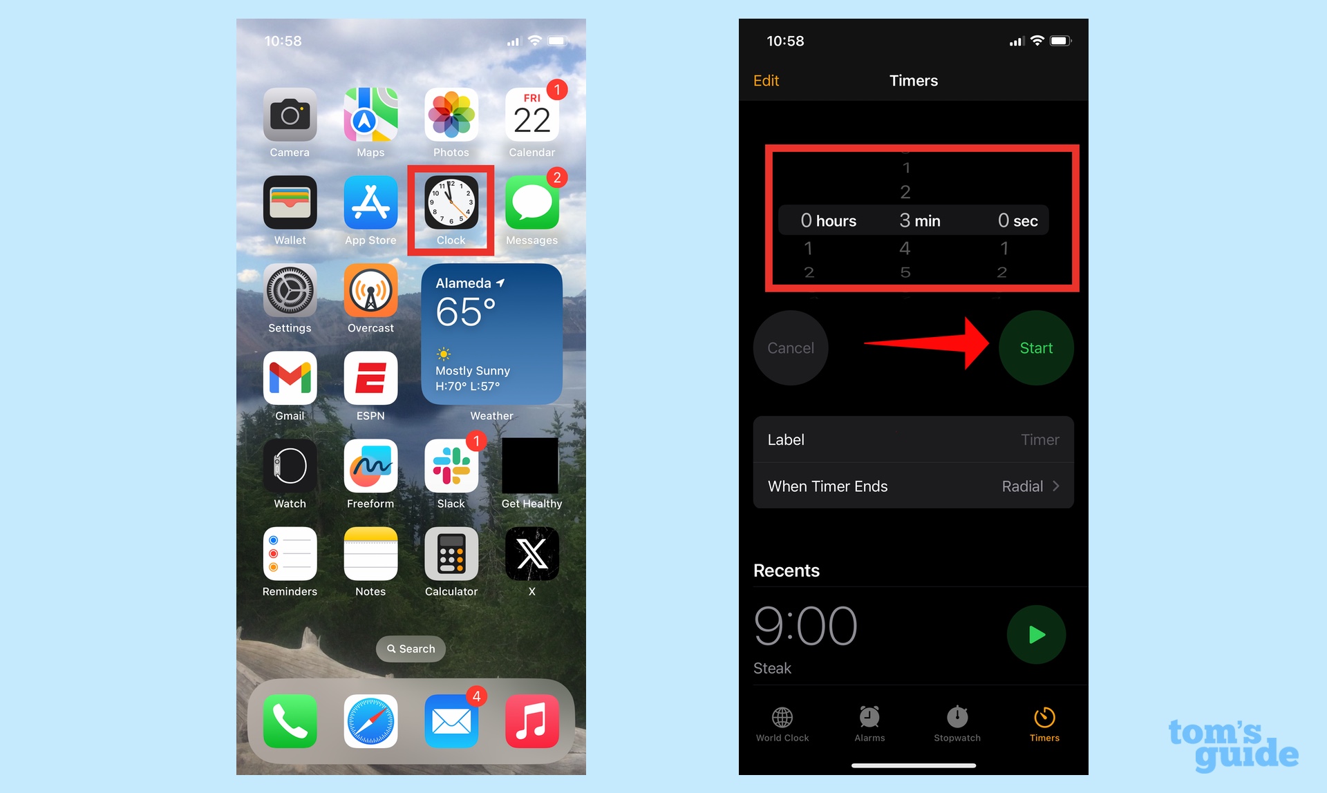 Как установить несколько таймеров на вашем iPhone с помощью приложения «Часы»