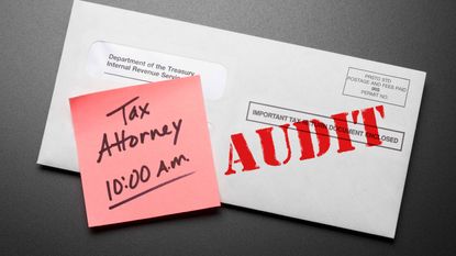 A letter about a tax audit.