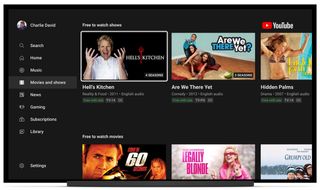 YouTube ad-supported TV shows