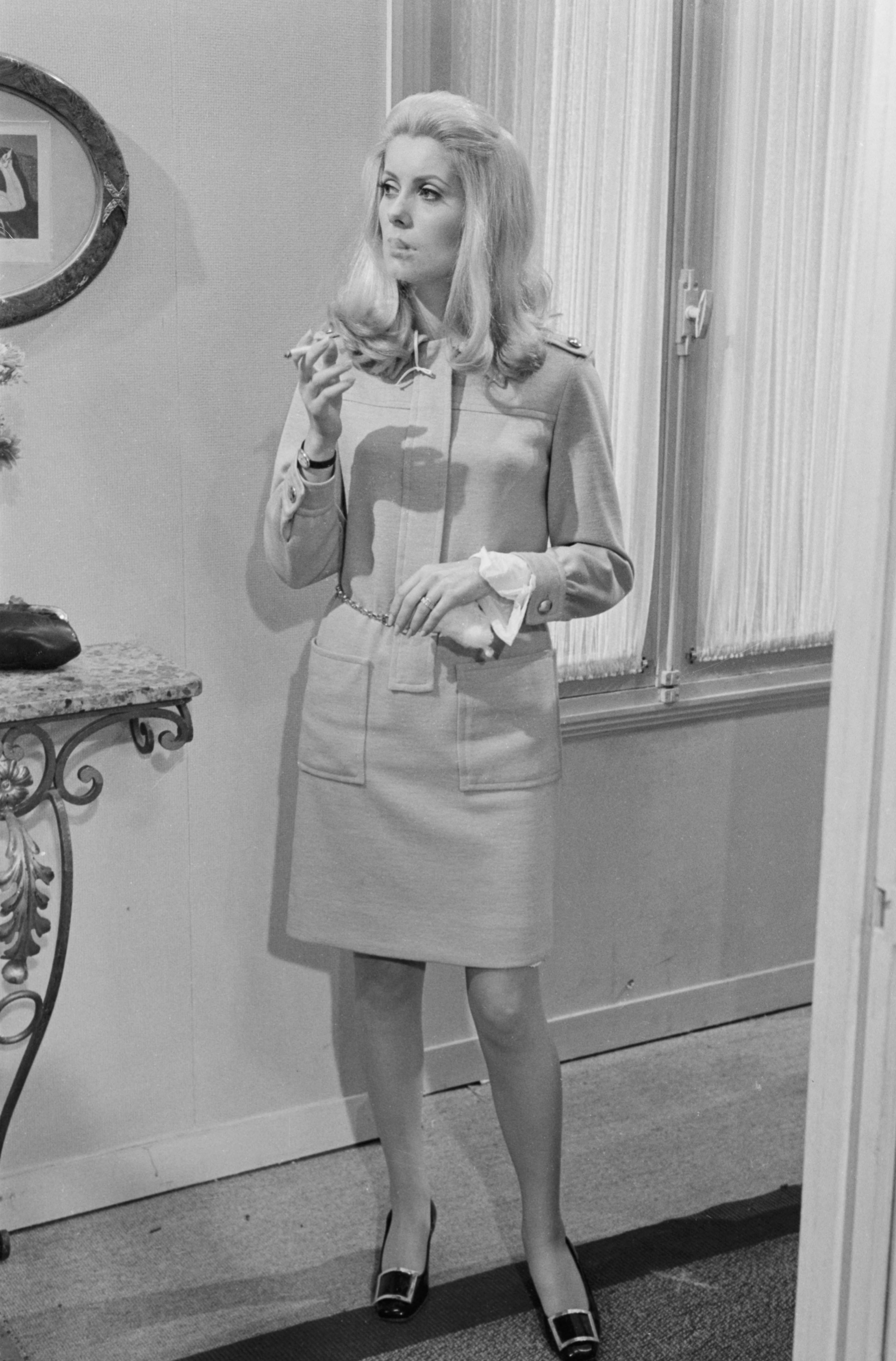 catherine deneuve in belle de jour wearing roger vivier shoes