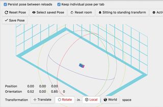 Device toolbar within dev tools