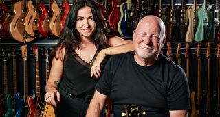 Davidson&rsquo;s Well Strung Guitars owners Paige and David Davidson.