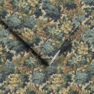 Broadhead Forest Lichen Green Wallpaper