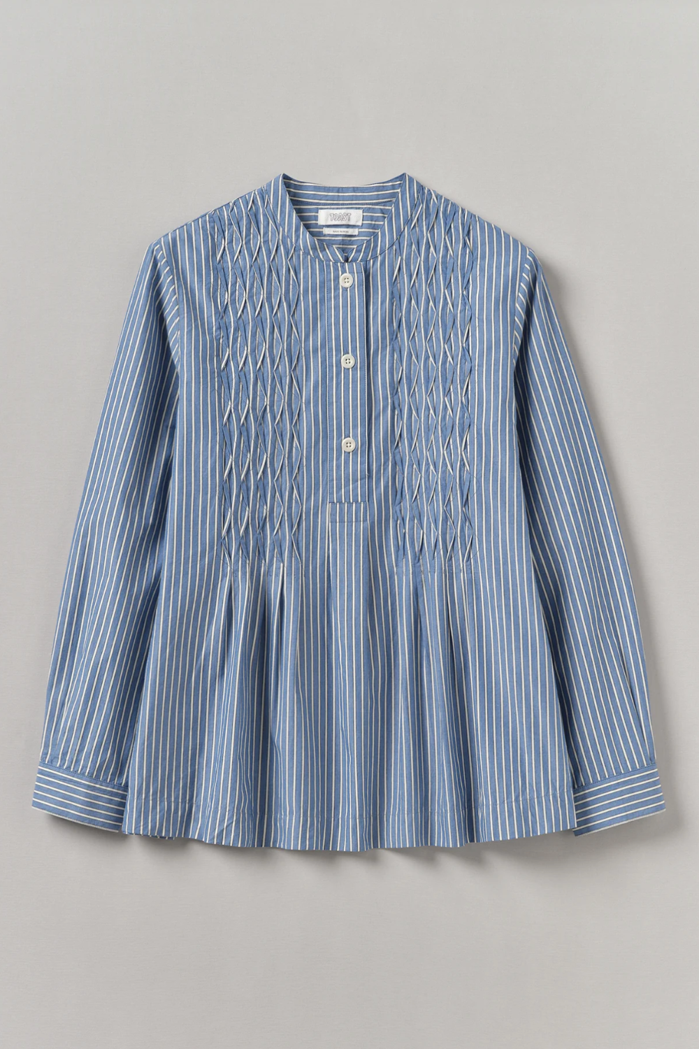 TOAST, Dash Stripe Pintuck Shirt