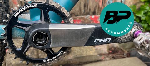 Race Face Era cranks fitted to a mountain bike