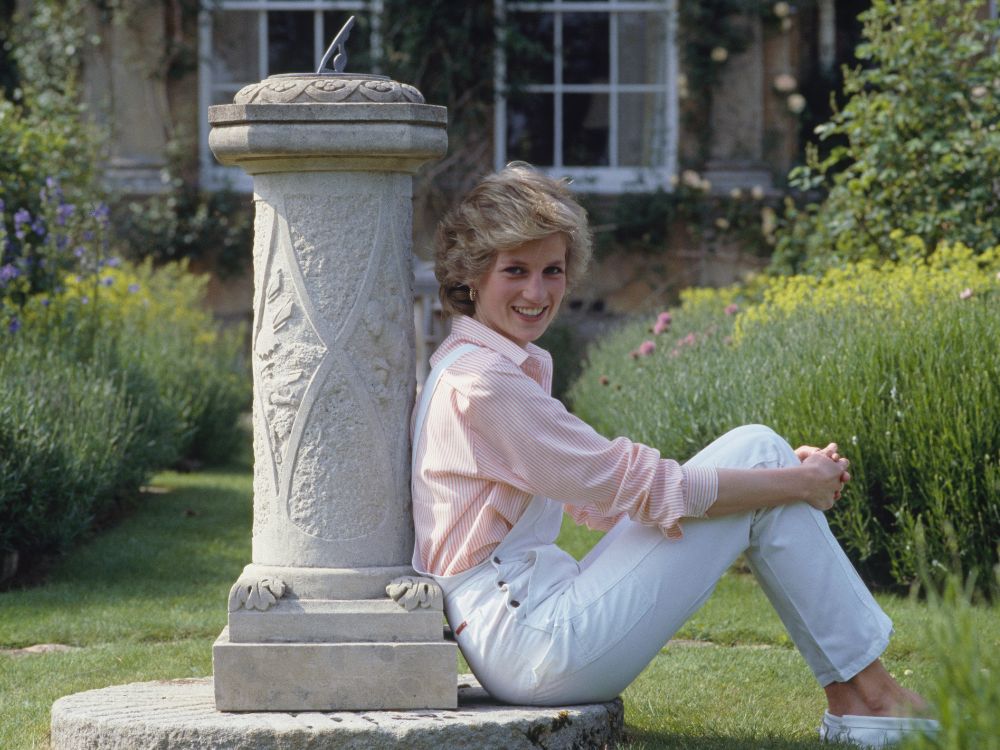 Princess Diana at Highgrove
