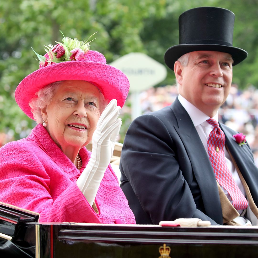 ASCOT, ENGLAND - JUNE 22: Queen Elizabeth II and Prince Andrew, Duke of York attend Royal Ascot 2017 at Ascot Racecourse on June 22, 2017 in Ascot, England. (Photo by Chris Jackson/Getty Images)