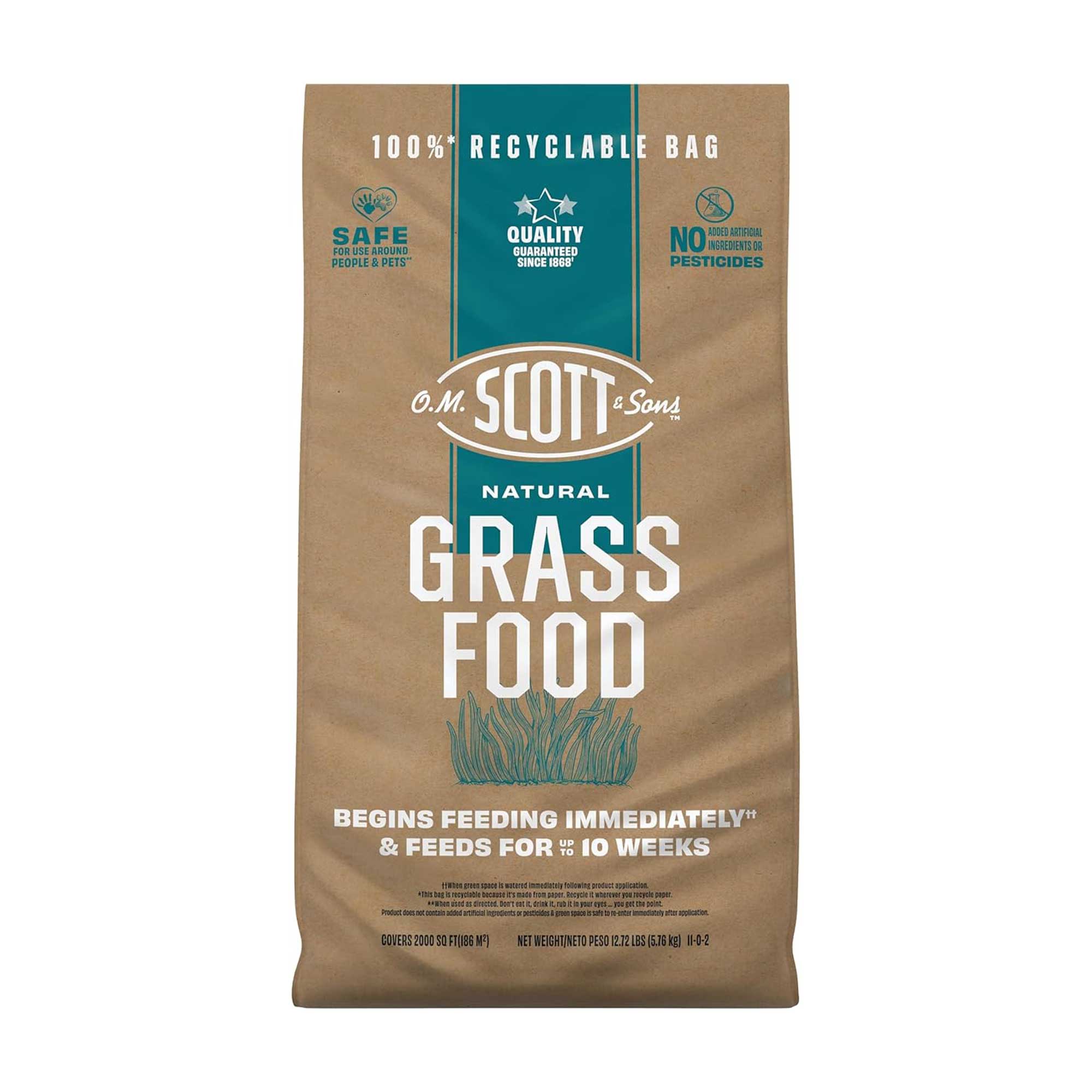 O.M. Scott and Sons Natural Grass Food