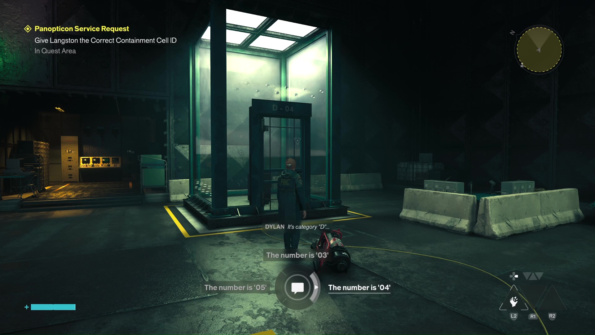 Giving the correct Containment Cell ID in Control Resonant
