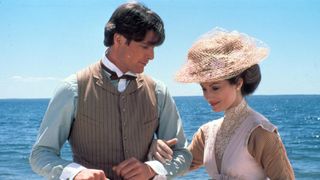 Christopher Reeve and Jane Seymour in Somewhere in Time