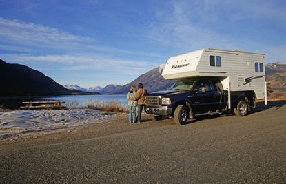 2AAE92E Auf dem Alaska Highway im Yukon - Kanada