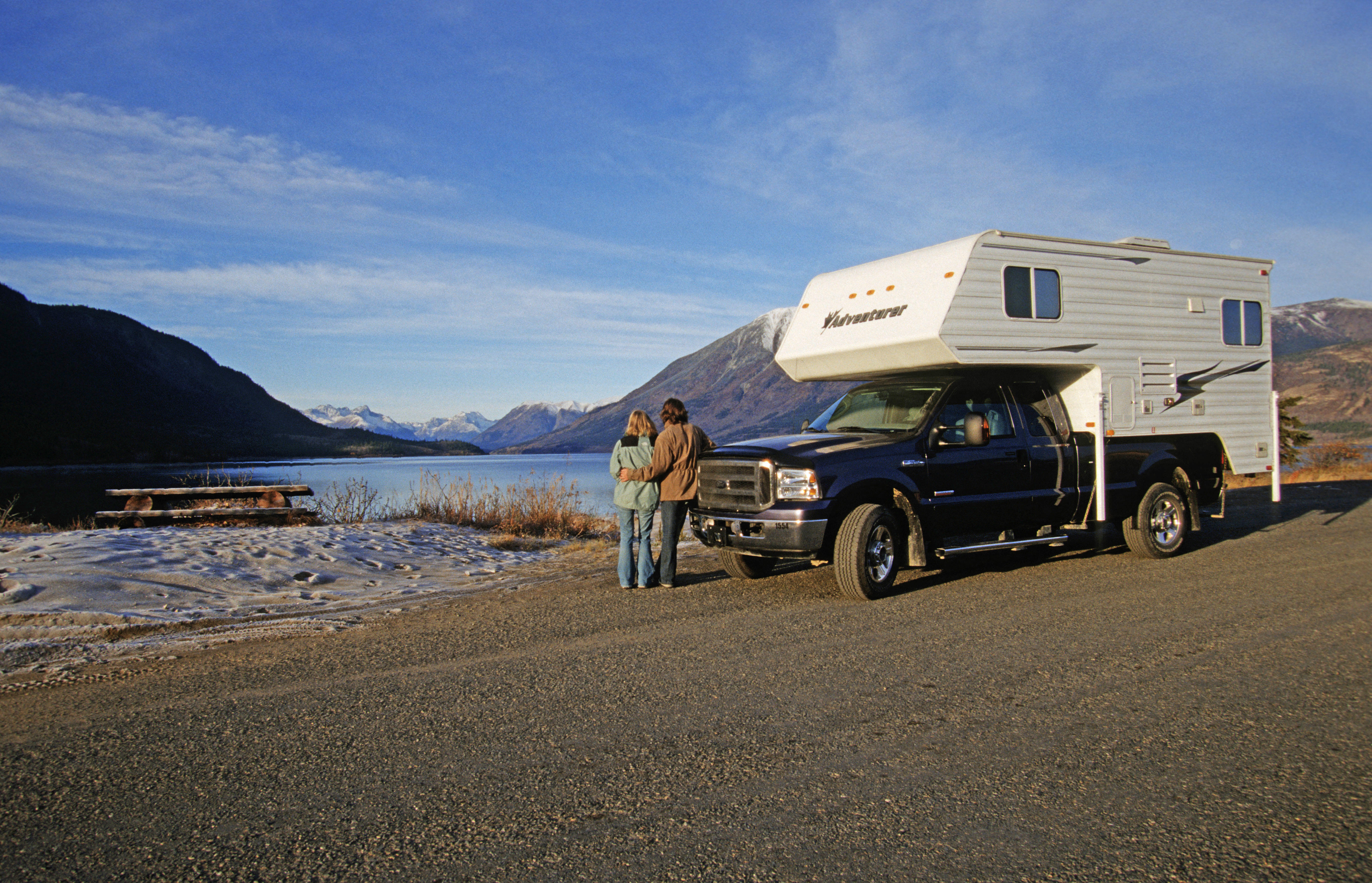 2AAE92E Auf dem Alaska Highway im Yukon - Kanada