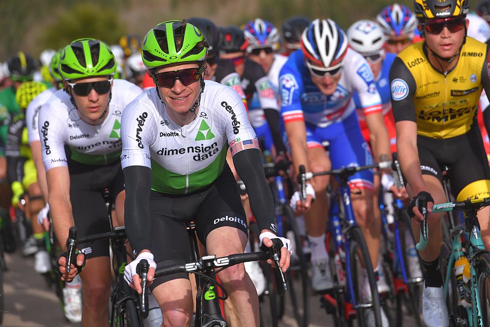 Ben King (Dimension Data) racing at Volta Ao Algarve