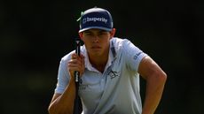 Johnny Keefer in action on the Korn Ferry Tour