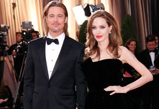 Angelina Jolie and Brad Pitt at the Oscars