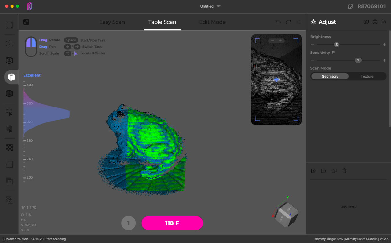 3DMakerPro Mole 3D Scanner