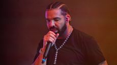Rapper Drake performs onstage during "Lil Baby & Friends Birthday Celebration Concert" at State Farm Arena on December 9, 2022